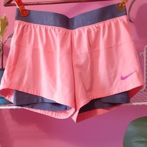 Nike dri-fit womens small running shorts